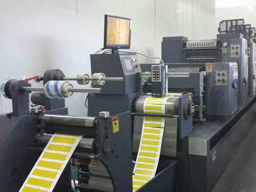 北京印刷厂不干胶轮转机